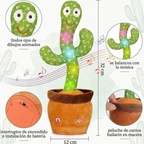 Peluche de cáctus parlante
