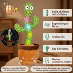 Peluche de cáctus parlante